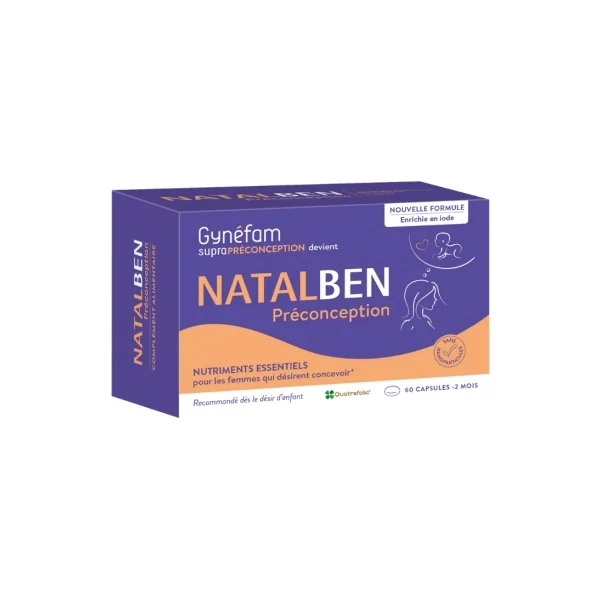 Effik Natalben Préconception 60 Capsules