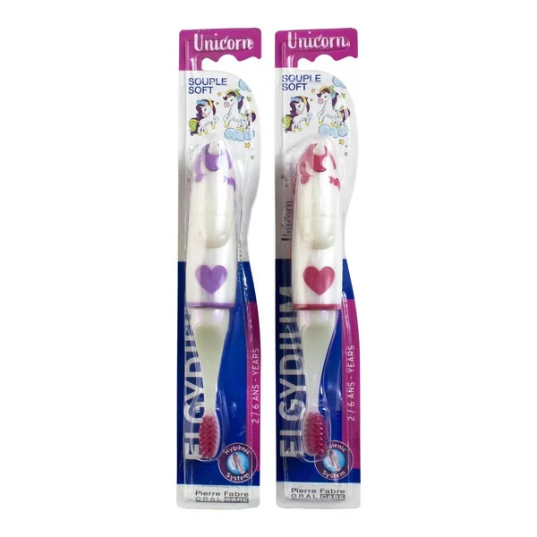 Elgydium Kids Brosse à dents Licorne