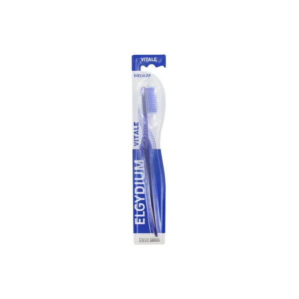 Elgydium Vitale Brosse à Dents Medium - Couleur : Violet