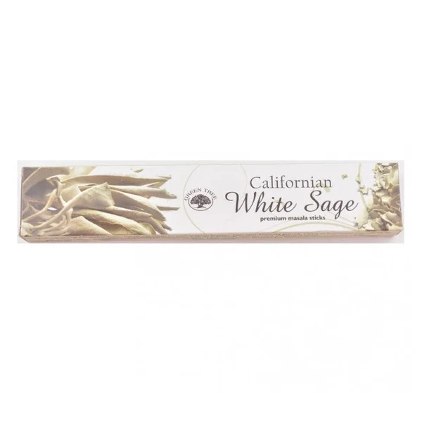 Encens naturel en Bâtonnets Green Tree Sauge blanche