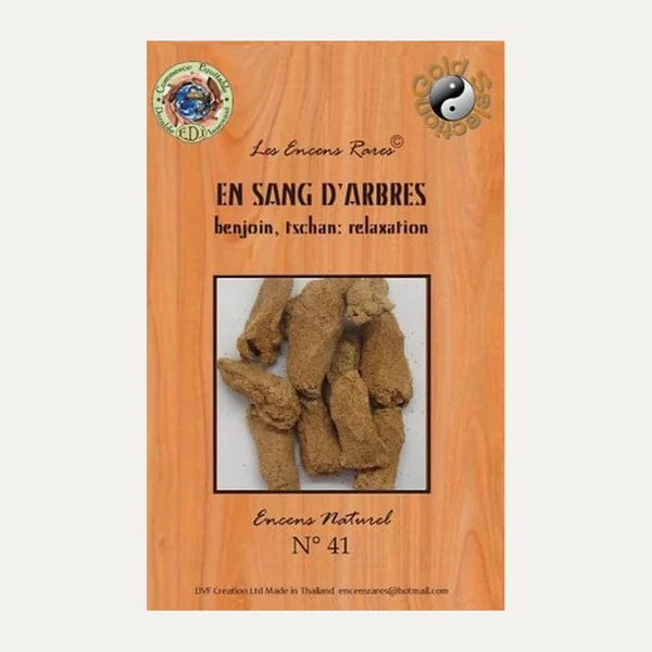 Encens rares - En sang d'arbres - Benjoin, Tschan - Relaxation