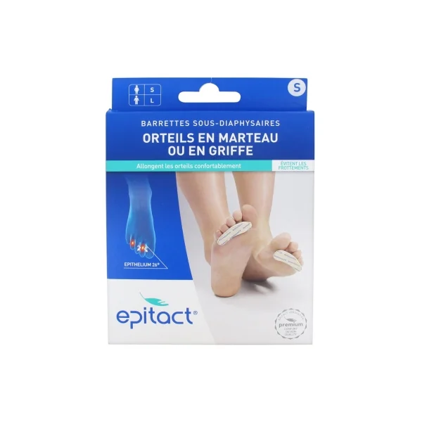 Epitact Barrettes Sous-Diaphysaires 1 Paire - Taille : Taille S (Femme)