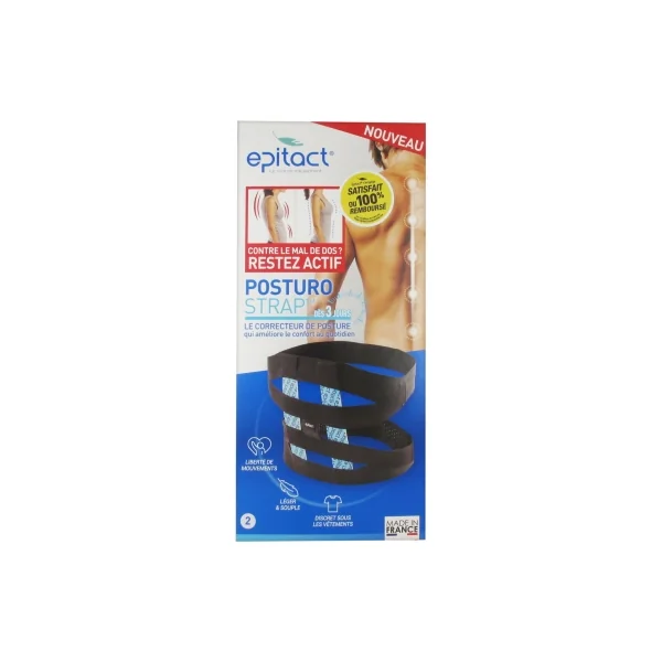 Epitact PosturoStrap Correcteur de Posture - Taille : Taille 2