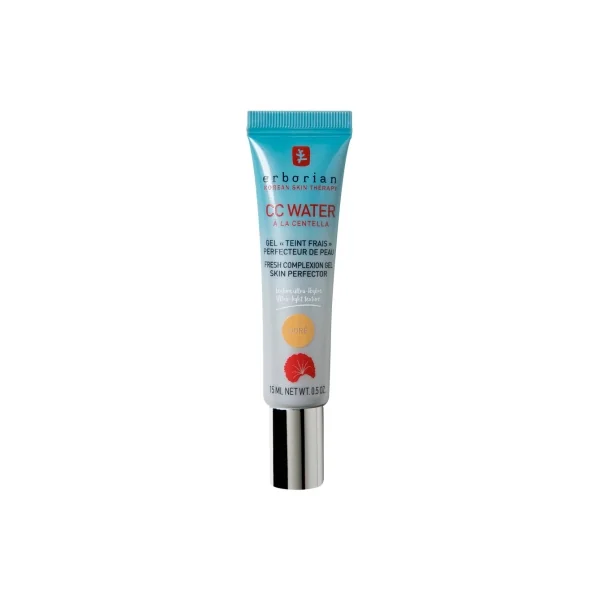 Erborian CC Water à la Centella Gel Teint Frais Perfecteur de Peau 15 ml - Teinte : Doré