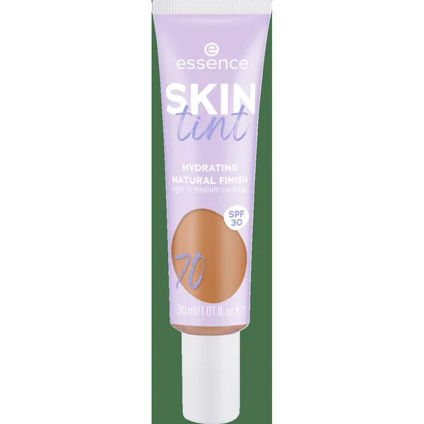 essence Foundation Skin Tint Hydrating Natural Finish LSF 30, 30, 30 ml