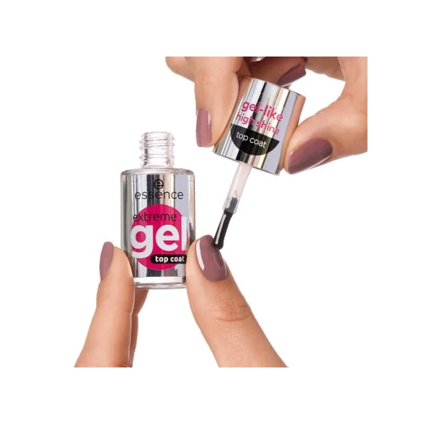 essence Top Coat Gel Extreme 01 Gloss To Go, 8 ml