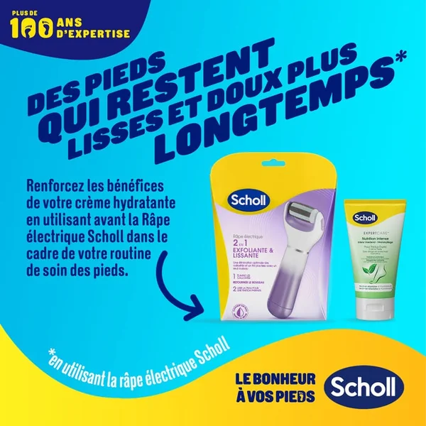 EXPERTCARE - Crème Nutrition Intense - Pieds Très Secs, Durs et Rugueux, 150ml