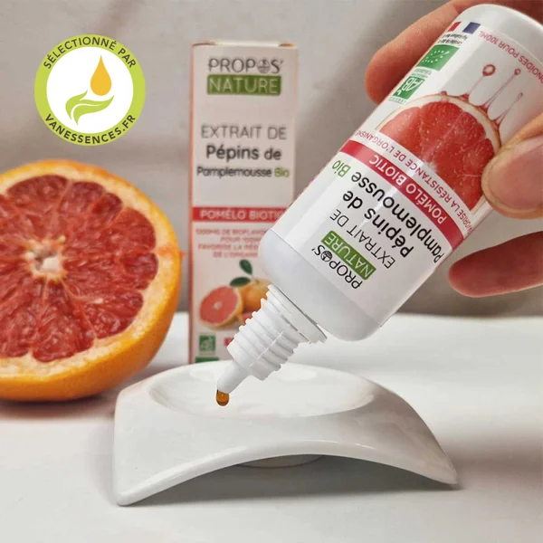 Extrait de pépin de pamplemousse bio POMELO BIOTIC 1200mg