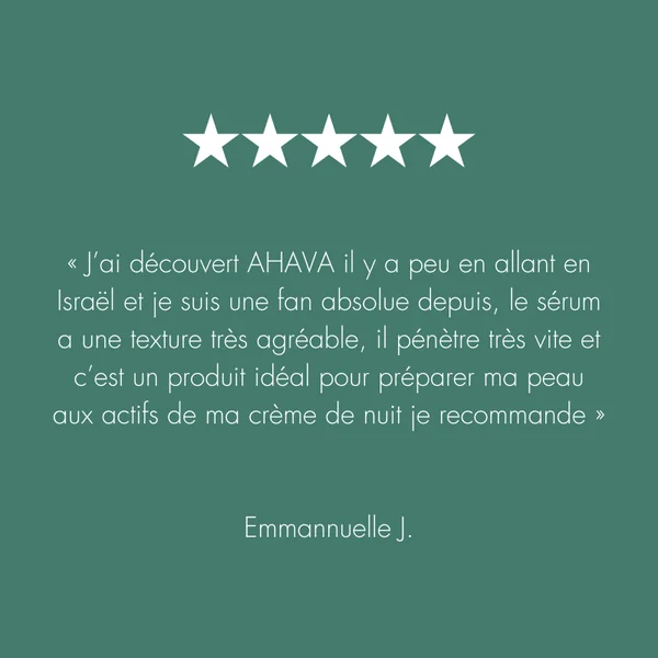 Extrême Soin de Nuit Ahava 30 ml