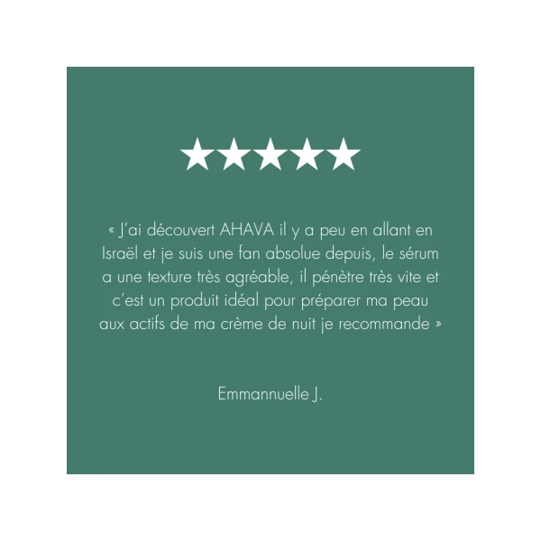Extrême Soin de Nuit Ahava 30 ml