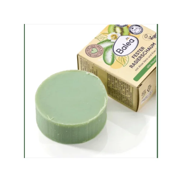 Fester Rasierschaum Aloe Vera & Kiwi, 60 g