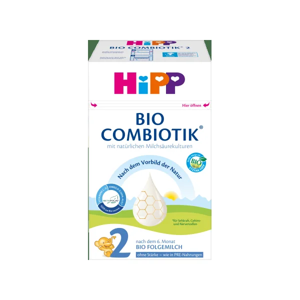 Folgemilch 2 Combiotik ohne Stärke nach dem 6. Monat, 600 g