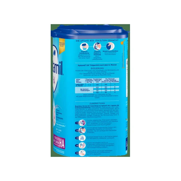 Folgemilch 2 HA nach dem 6. Monat, 800 g