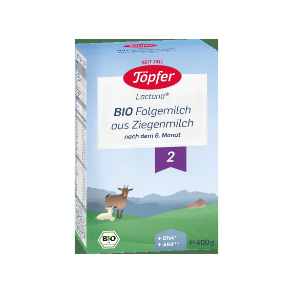Folgemilch 2 Lactana aus Ziegenmilch nach dem 6 , 400 g