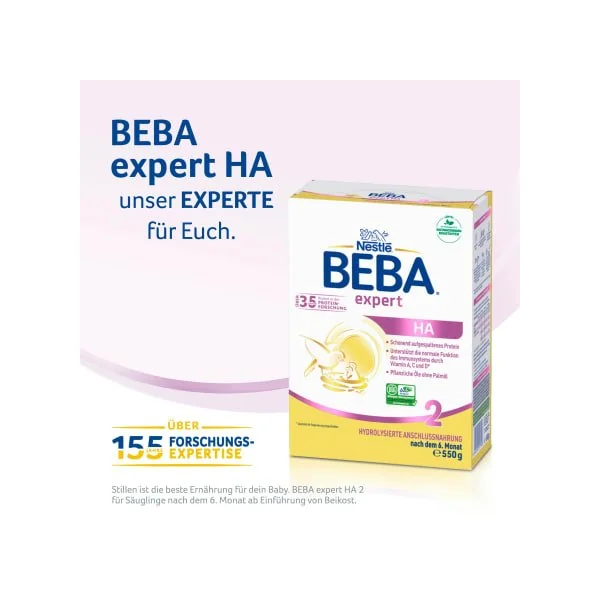 Folgemilch Expert HA 2 nach dem 6. Monat, 550 g