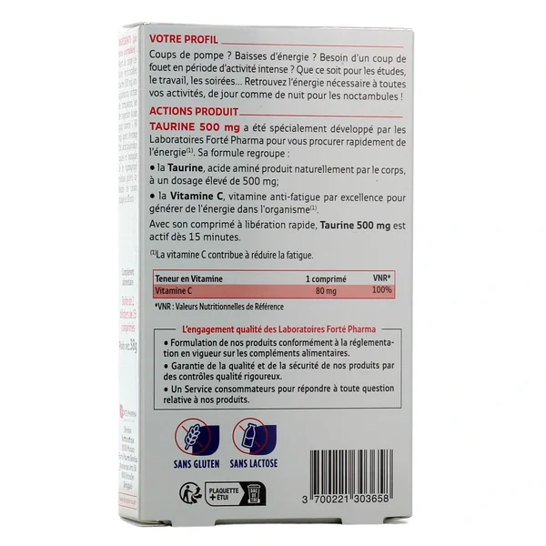 Forté Pharma Taurine
