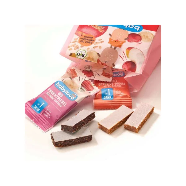 Fruchtriegel Bio Mini-Riegel-Mix 8x12,5g ab 1 Jahr, 100 g