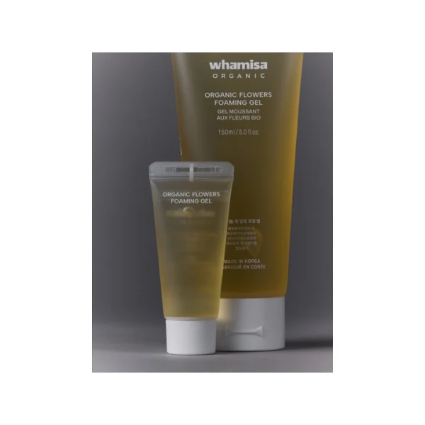 Gel nettoyant moussant aux fleurs bio fermentées 20 ml