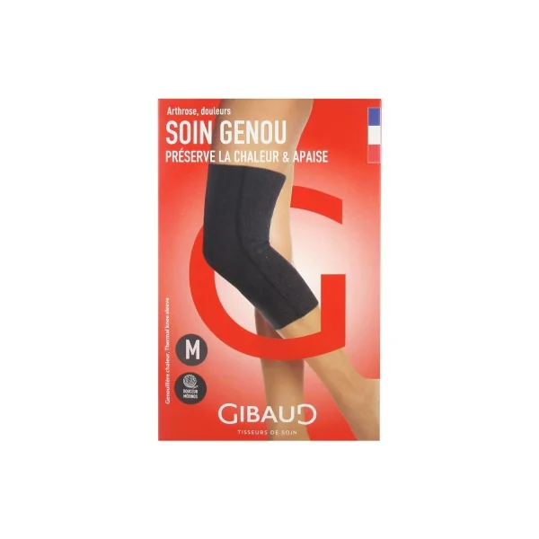 Gibaud Soin Genou Genouillère Chaleur - Taille : M