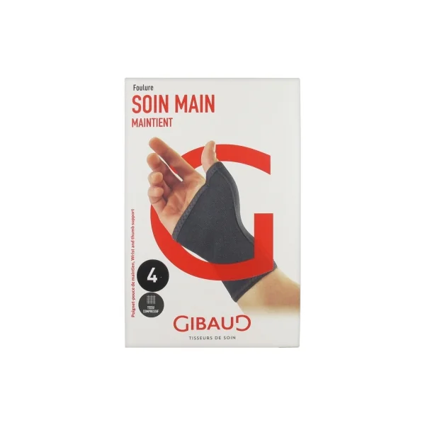 Gibaud Soin Main Poignet-Pouce de Maintien - Taille : Taille 4