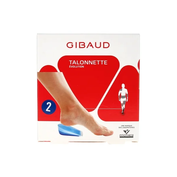 Gibaud Talonnette Évolution Soin Pied Tendon d'Achille - Taille : 2