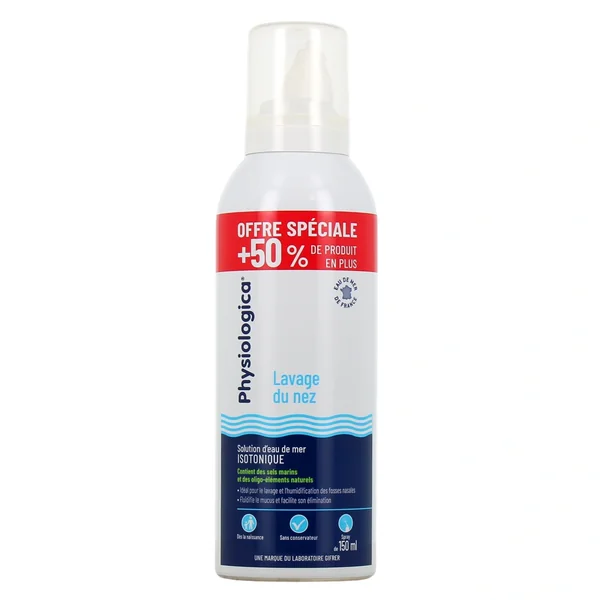 Gifrer Physiologica Solution d'Eau de Mer Isotonique