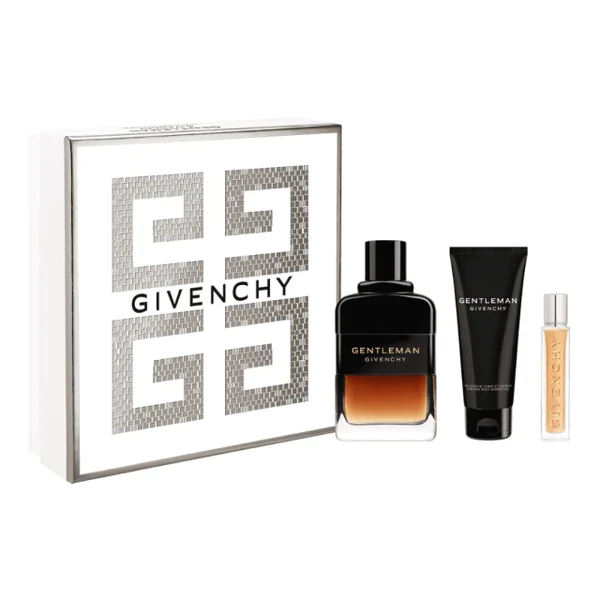 Givenchy - Gentleman Réserve Privée Coffret Eau de Parfum avec son Vaporisateur de Voyage et son Gel Douche