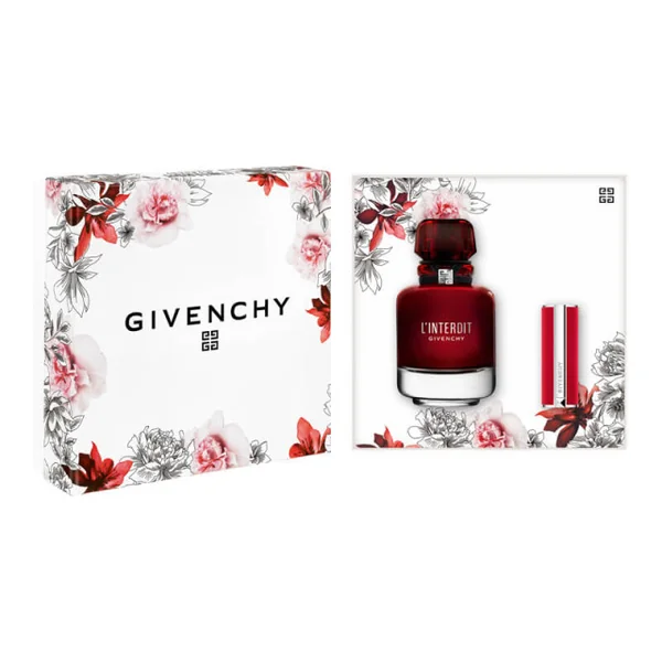 Givenchy - L'Interdit Rouge Coffret Eau de Parfum et son mini rouge à lèvres