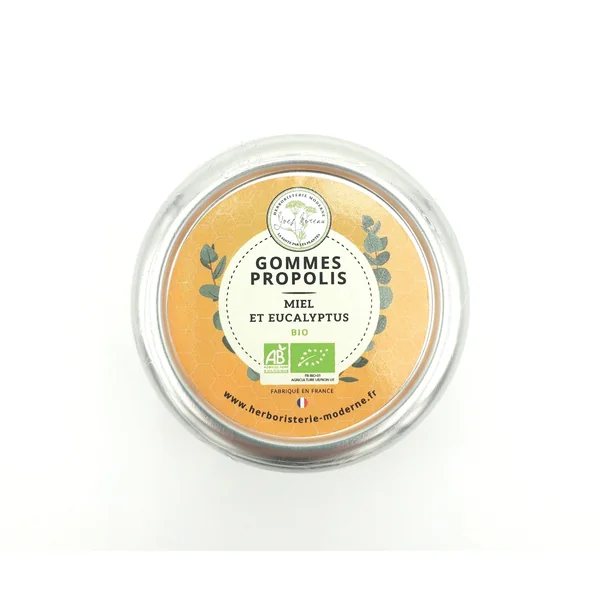 Gommes à la Propolis, au Miel et à l'Eucalyptus BIO