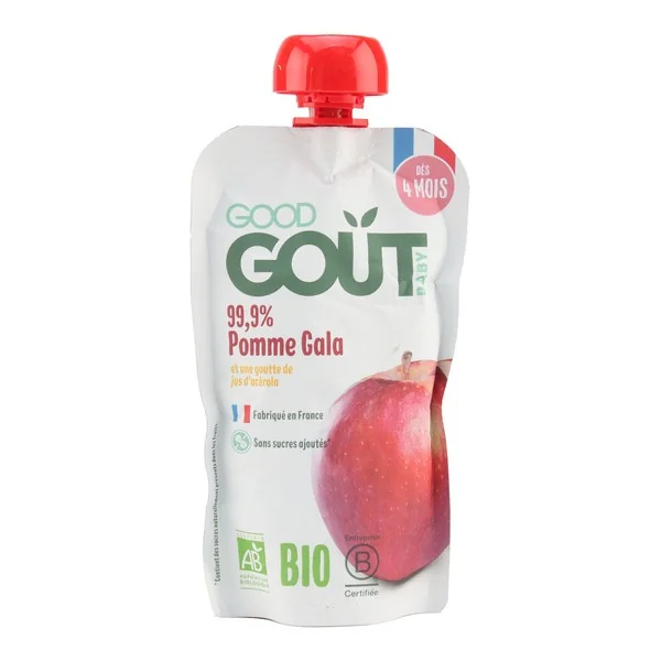 Good Goût Compote Pomme Gala bio