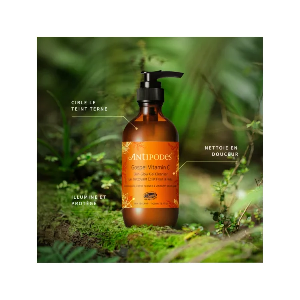 Gospel Vitamin C Gel nettoyant éclat 200ml