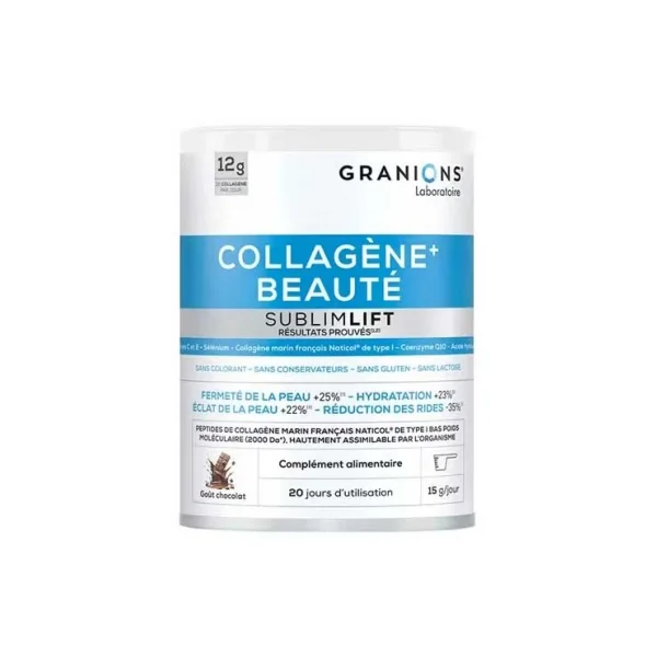 Granions Collagène+ Beauté SublimLift 300 g - Goût : Chocolat