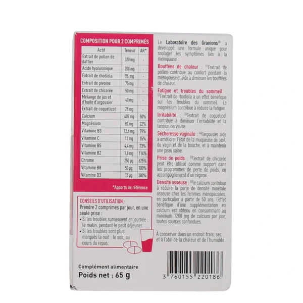 Granions Ménopause 6-en-1 Sans Hormones