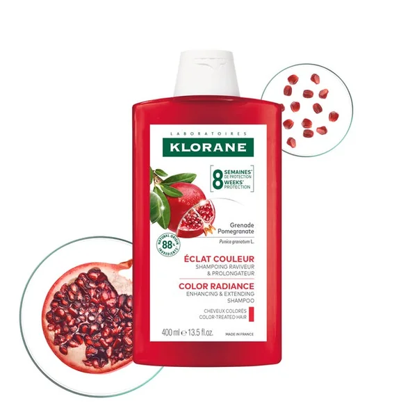 GRENADE - Shampooing Éclat - Cheveux Colorés, 400ml