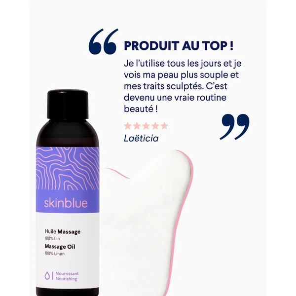 Gua Sha Métal Visage