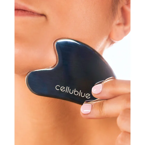 Gua Sha Métal Visage