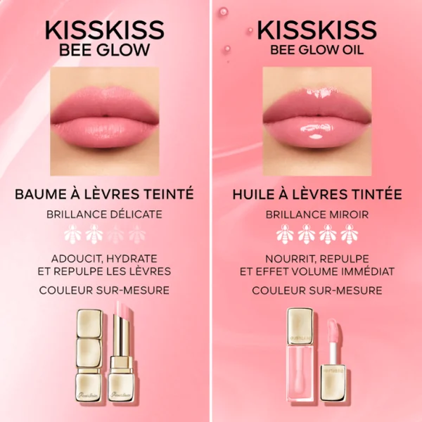 Guerlain - Kisskiss Bee Glow Oil Huile à lèvres teintée repuplante