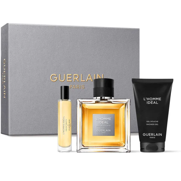 Guerlain - L'Homme Idéal Coffret Eau de Toilette, vaporisateur de voyage et gel douche
