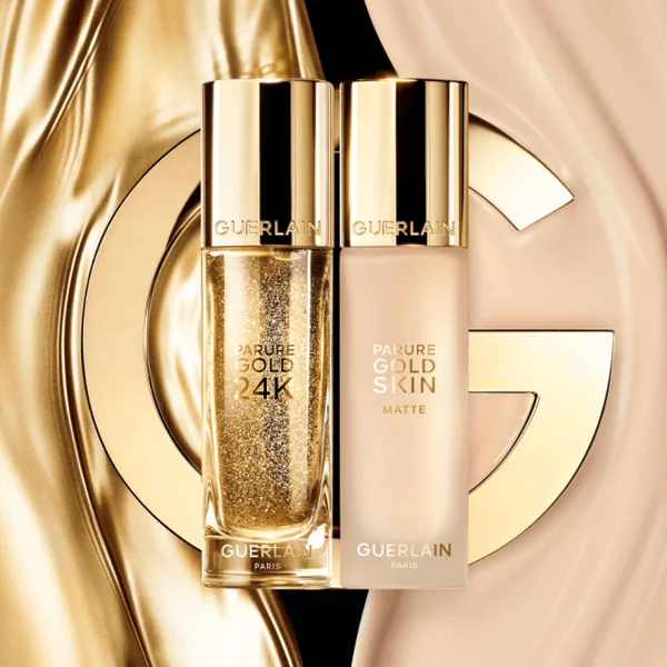 Guerlain - Parure Gold 24K Base de Teint Perfectrice Concentré d’Éclat - Hydratation 24H