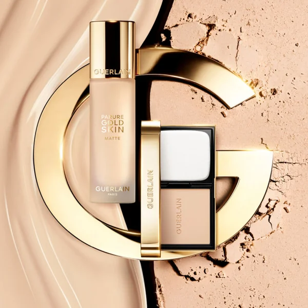 Guerlain - Parure Gold Skin Control Fond de Teint Compact Haute Perfection & Matité - Recharge