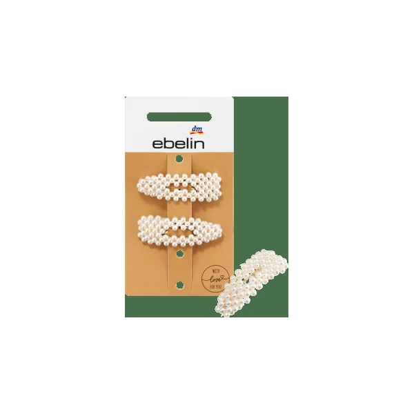 Haarclips Perlen, 2 St