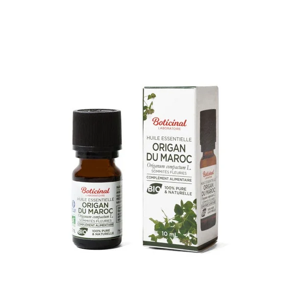 Huile Essentielle Bio 100% Pure et Naturelle - Origan du Maroc, 10ml *