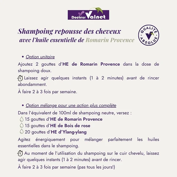 Huile essentielle Romarin de Provence BIO