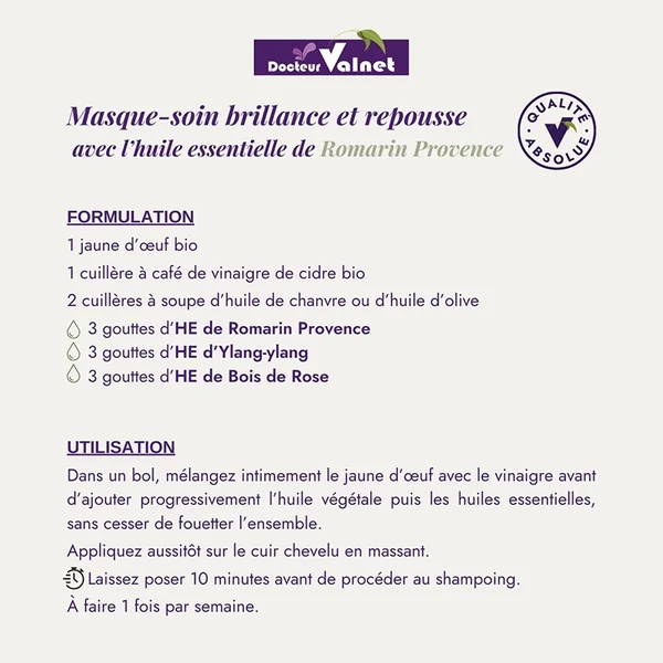 Huile essentielle Romarin de Provence BIO