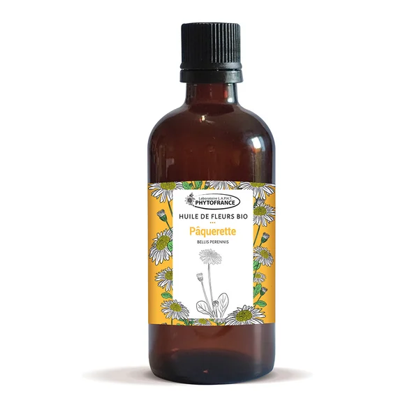 Huile fleurs Pâquerette BIO