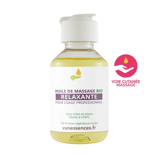 HUILE MASSAGE BIO RELAXANTE PROFESSIONNELLE