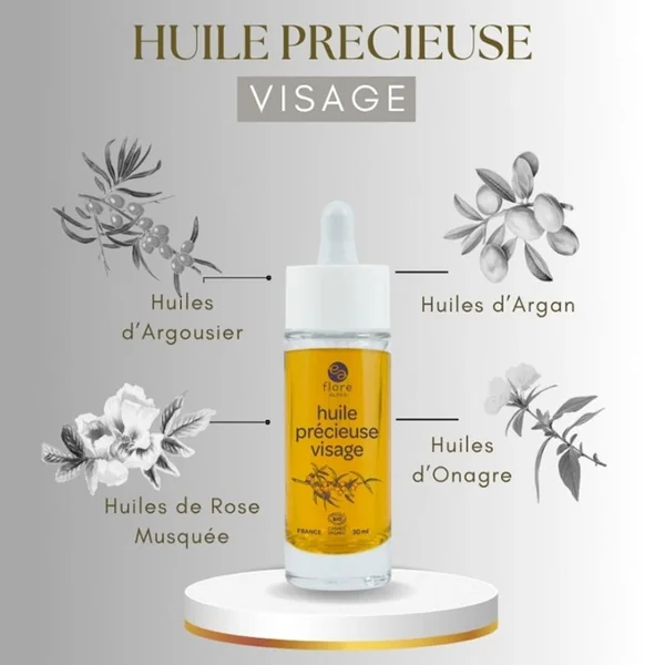 Huile précieuse visage BIO