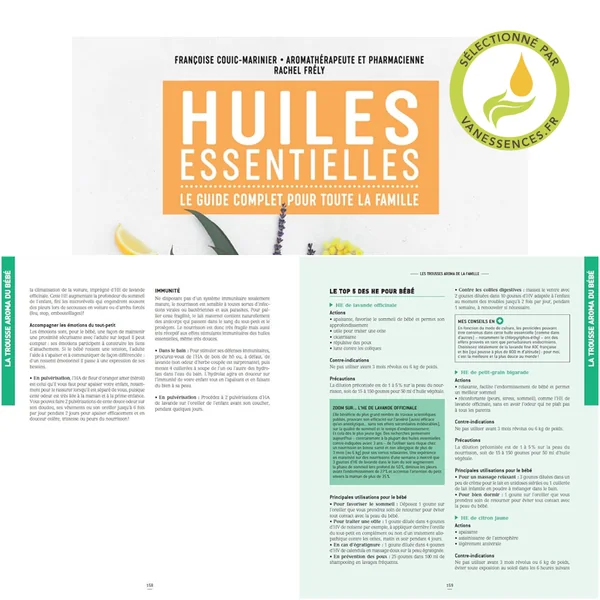 Huiles essentielles : le guide complet pour toute la famille