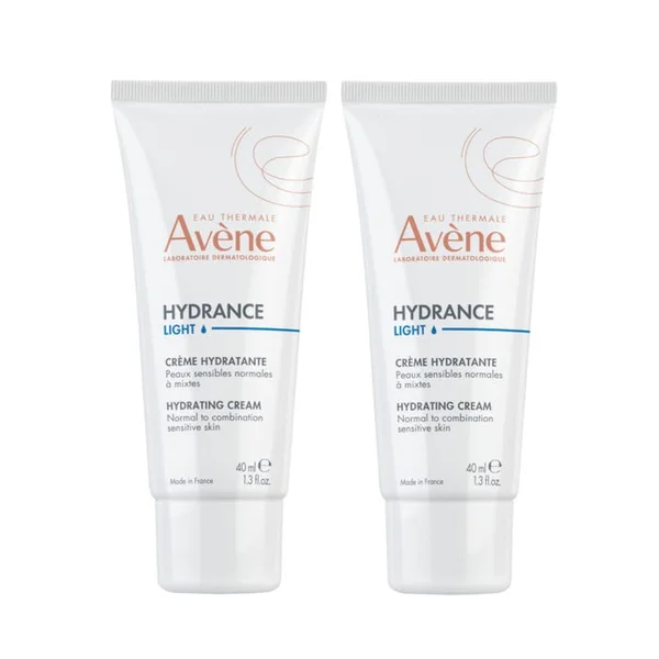 HYDRANCE LIGHT - Duo Crème Hydratante Légère - Visage - Peaux Normales à Mixtes, 2x40ml