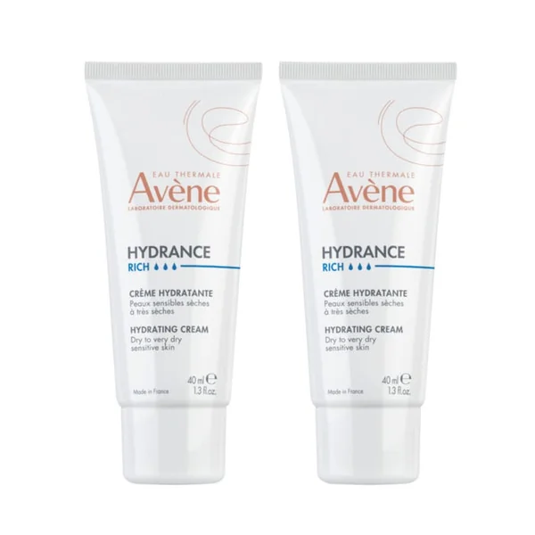 HYDRANCE RICH - Duo Crème Hydratante Riche - Visage - Peaux Sèches à Très Sèches, 2x40ml